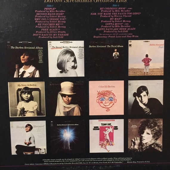 barbra streisand lp