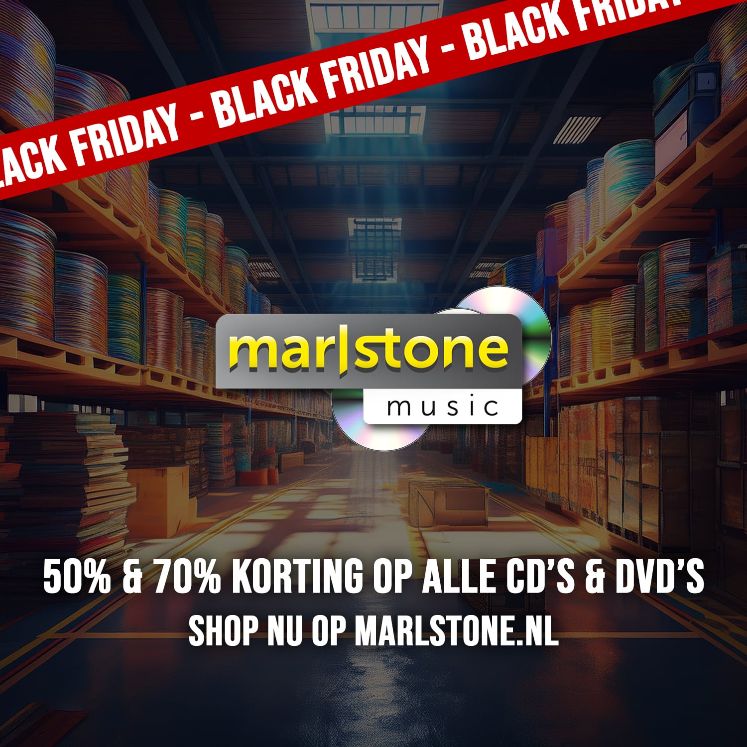 black friday muziekwinkel