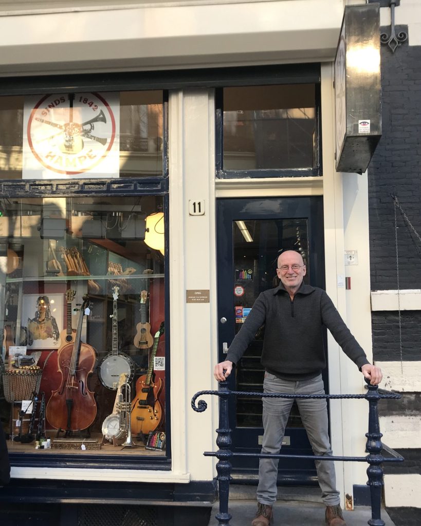 de muziekwinkel